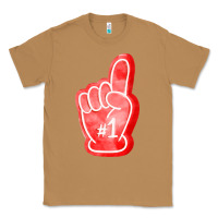 Toasted Coconut number one foam finger Classic Tee - FaDigitalArtStudio