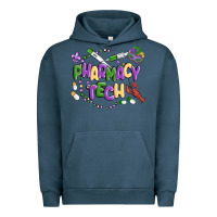 Pigment Midnight Navy pharmacy tech Urban Hoodie - MaliasSmallBusiness