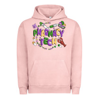 Pigment Salmon pharmacy tech Urban Hoodie - MaliasSmallBusiness