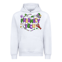 White pharmacy tech Urban Hoodie - MaliasSmallBusiness