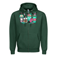 Sports Green dentist coffee cups Zipper Hoodie - Zillion Design Studio