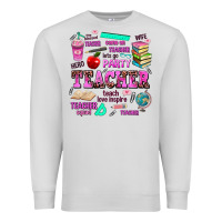 Dove Grey come on teacher lets go party Premium Sweatshirt - AdoDesignShop