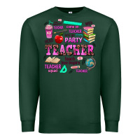 Sports Green come on teacher lets go party Premium Sweatshirt - AdoDesignShop