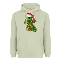 Matcha Christmas Cute Dragon Heavyweight Hoodie - FaDigitalArtStudio