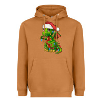 Christmas Cute Dragon Heavyweight Hoodie | Teevron
