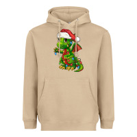 Mushroom Christmas Cute Dragon Heavyweight Hoodie - FaDigitalArtStudio