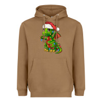 Toasted Coconut Christmas Cute Dragon Heavyweight Hoodie - FaDigitalArtStudio