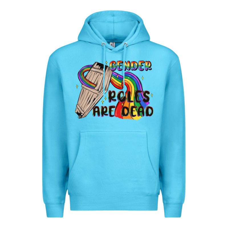 Gender Roles Are Dead Premium Hoodie by MaliasSmallBusiness | Teevron
