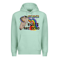 Seafoam gender roles are dead Premium Hoodie - MaliasSmallBusiness