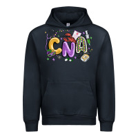Navy cna mardi gras Urban Hoodie - MaliasSmallBusiness