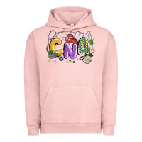 Pigment Salmon cna mardi gras Urban Hoodie - MaliasSmallBusiness