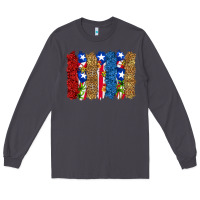 Smoke puerto rico republic brushstrokes Long Sleeve Tee - RanaPortraitStore