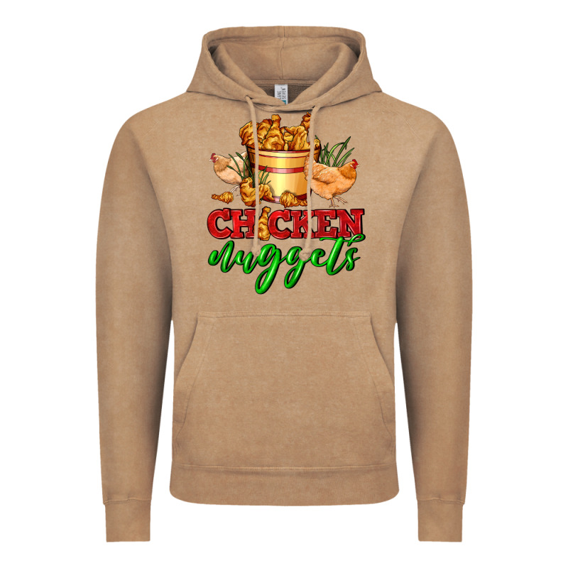 Chicken Nuggets Vintage Hoodie by AdoDesignShop | Teevron