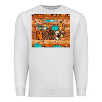 Oatmeal Heather nurse fall Premium Sweatshirt - JahusDesignShop