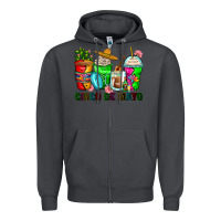 Smoke cinco de mayo coffee cups Zipper Hoodie - Zillion Design Studio
