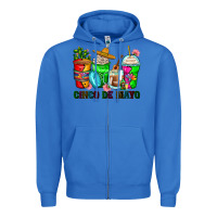 True Royal cinco de mayo coffee cups Zipper Hoodie - Zillion Design Studio