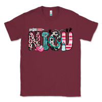 Burgundy nicu Classic Tee - Zillion Design Studio