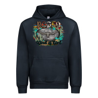 Navy rodeo kind of girl Urban Hoodie - MaliasSmallBusiness