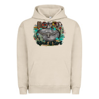 Pigment French Oak rodeo kind of girl Urban Hoodie - MaliasSmallBusiness