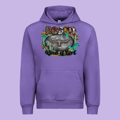 Rodeo Kind Of Girl Urban Hoodie Designed By Maliassmallbusiness