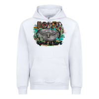 White rodeo kind of girl Urban Hoodie - MaliasSmallBusiness