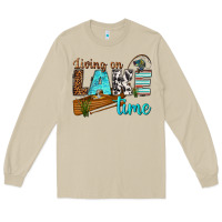 Mushroom living on lake time Long Sleeve Tee - texasbilliewilder