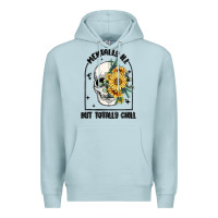 Blue Mist mentally ill but totally chill Premium Hoodie - MaliasSmallBusiness