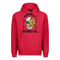 Cardinal mentally ill but totally chill Premium Hoodie - MaliasSmallBusiness