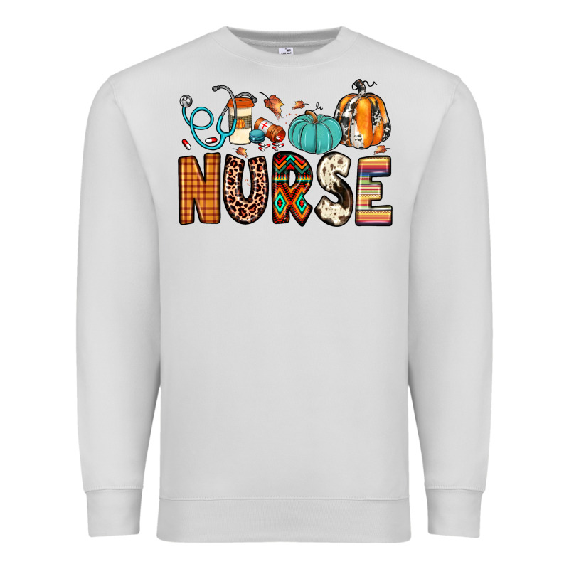 Nurse Fall Premium Sweatshirt by JahusDesignShop | Teevron