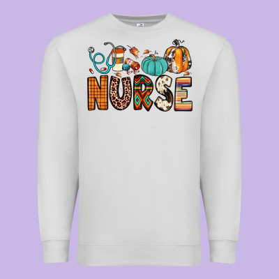 Nurse Fall Premium Sweatshirt Designed By Jahusdesignshop