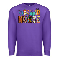 Purple nurse fall Premium Sweatshirt - JahusDesignShop
