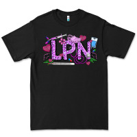 Black Valentine LPN Premium Tee - CowhideDigitalArt
