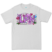 Dove Grey Valentine LPN Premium Tee - CowhideDigitalArt