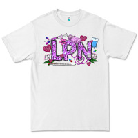 White Valentine LPN Premium Tee - CowhideDigitalArt