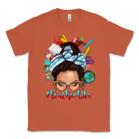Copper teacher life messy bun Classic Tee - texasbilliewilder