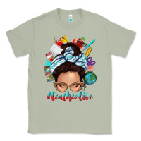 Matcha teacher life messy bun Classic Tee - texasbilliewilder