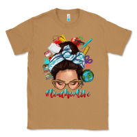 Toasted Coconut teacher life messy bun Classic Tee - texasbilliewilder