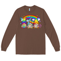 Chestnut lgbt gnomes Long Sleeve Tee - Zillion Design Studio