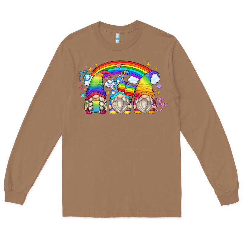 Lgbt Gnomes Long Sleeve Tee by Zillion Design Studio | Teevron