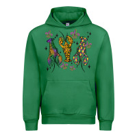 Emerald mardi gras crawfish Urban Hoodie - MaliasSmallBusiness