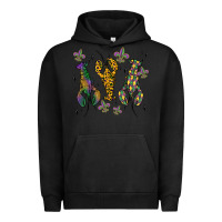 Pigment Black mardi gras crawfish Urban Hoodie - MaliasSmallBusiness