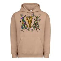 Pigment Burro mardi gras crawfish Urban Hoodie - MaliasSmallBusiness