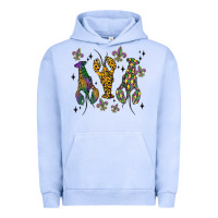 Pigment Grape Ice mardi gras crawfish Urban Hoodie - MaliasSmallBusiness