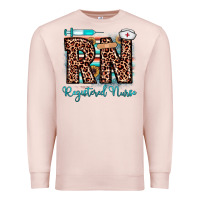 Pale Pink rn registered nurse Premium Sweatshirt - JahusDesignShop