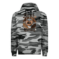 Slate Camo we are all humans Premium Hoodie - MaliasSmallBusiness