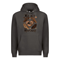 Smoke we are all humans Premium Hoodie - MaliasSmallBusiness