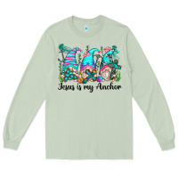 Matcha jesus is my anchor gnomes Long Sleeve Tee - Zillion Design Studio