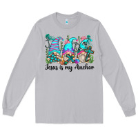 Moon Dust jesus is my anchor gnomes Long Sleeve Tee - Zillion Design Studio