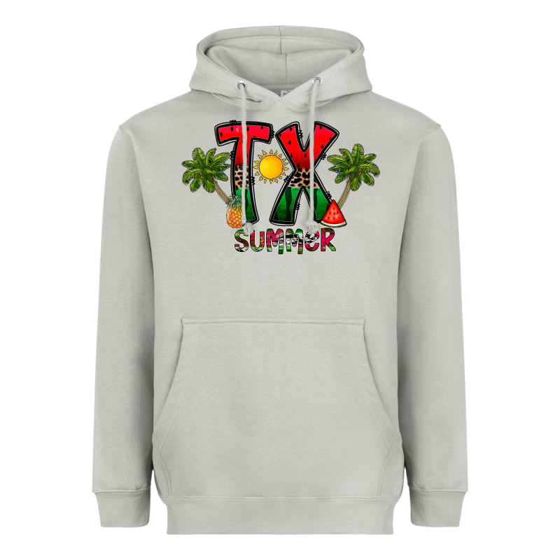 Texas Summer Heavyweight Hoodie by CowhideDigitalArt | Teevron