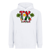 White texas summer Heavyweight Hoodie - CowhideDigitalArt